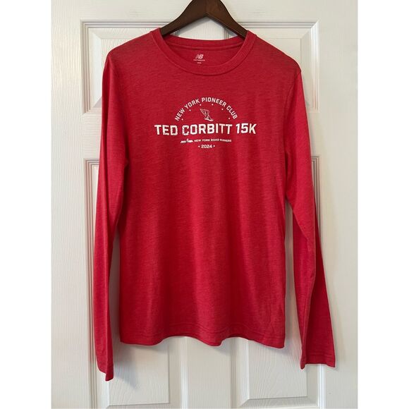 NEW BALANCE NYRR TED CORBITT 15K -2024 Long Sleeve - Picture 1 of 10